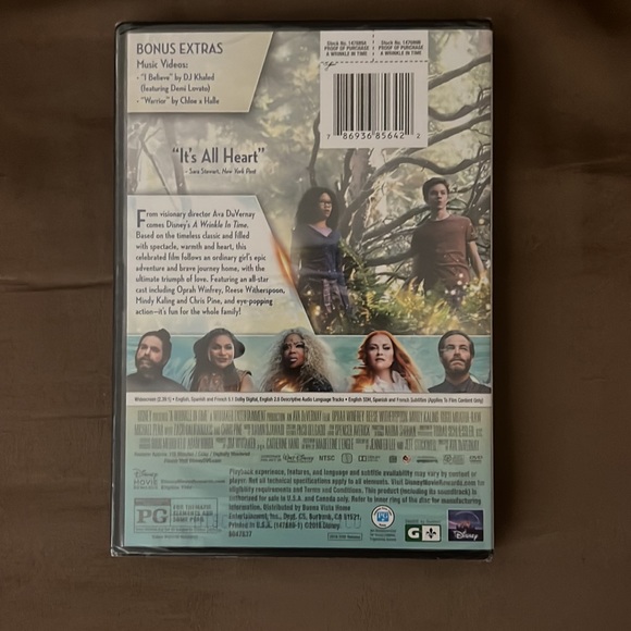 A Wrinkle in Time (Sealed brand new) - Picture 2 of 2